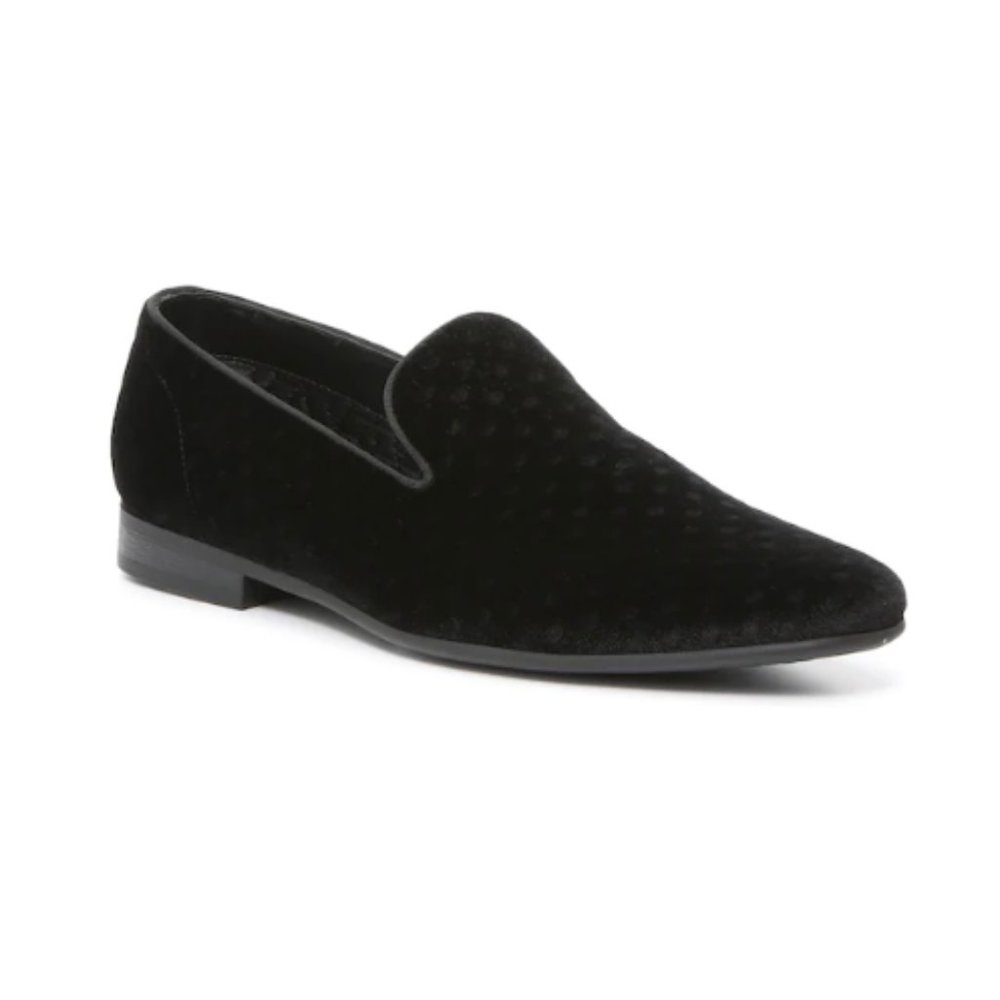 NIB Men's Steve Madden Maldon Loafer in Black Dot